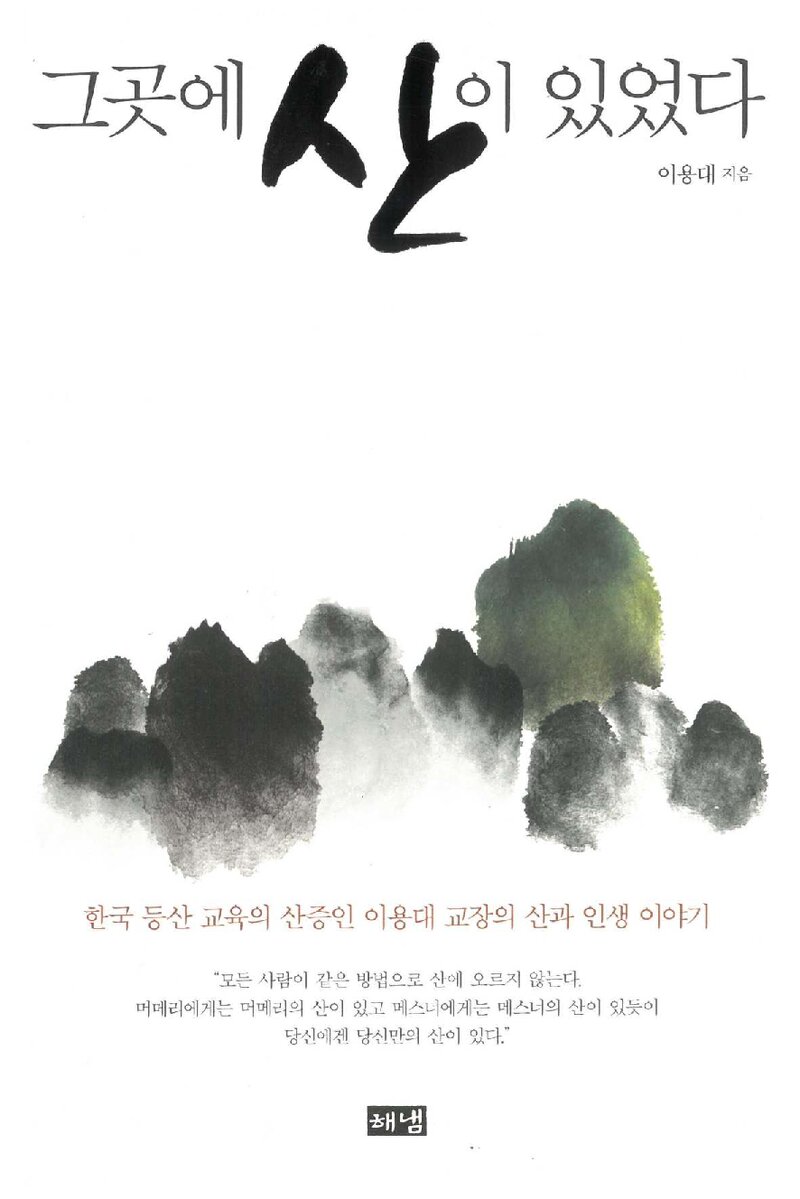 그곳에 산이 있었다_이용대_해냄출판사_2014