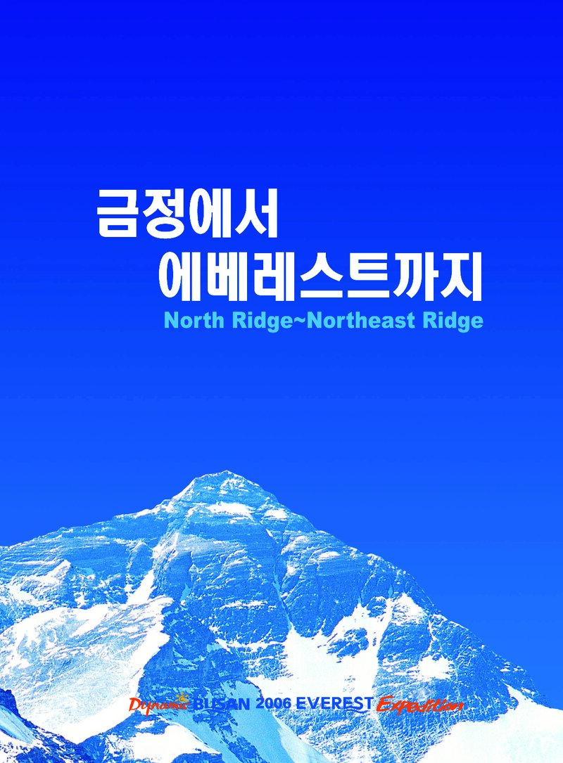 2006 다이내믹 부산 에베레스트 원정대 보고서