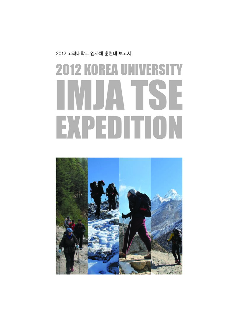 2012 고려대학교 임자체 훈련대 보고서