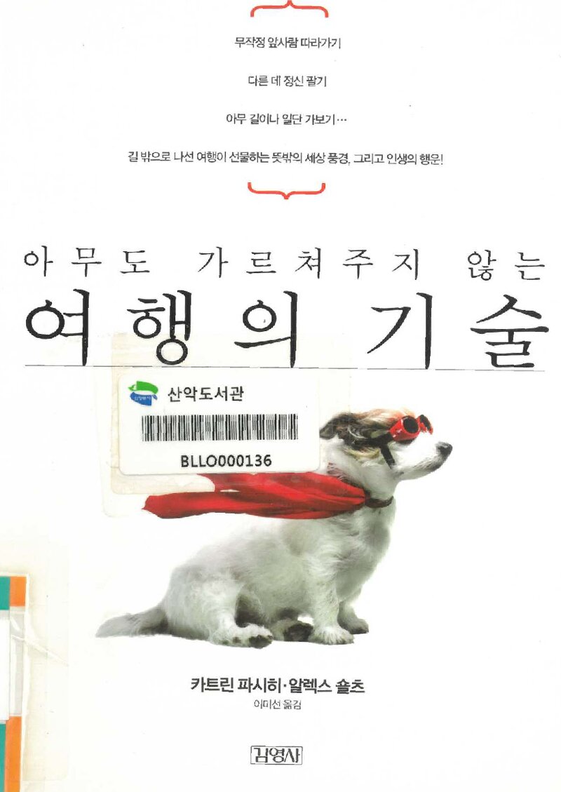 아무도 가르켜주지 않는 여행의 기술_카트린 파시히ㆍ알렉스 숄츠_이미선_김영사_2011